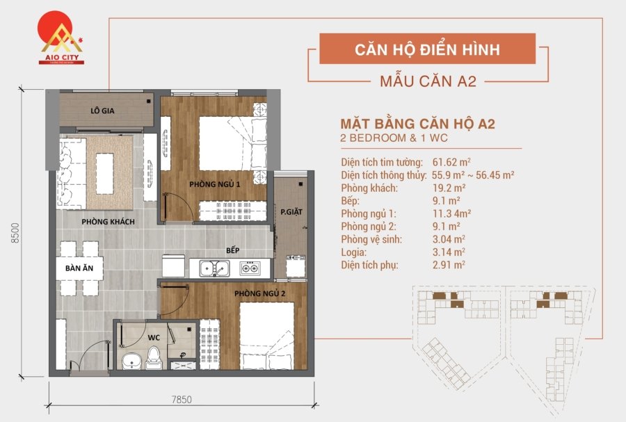 Mat-bang-can-ho-Gkey-home-61m-2-phong-ngu